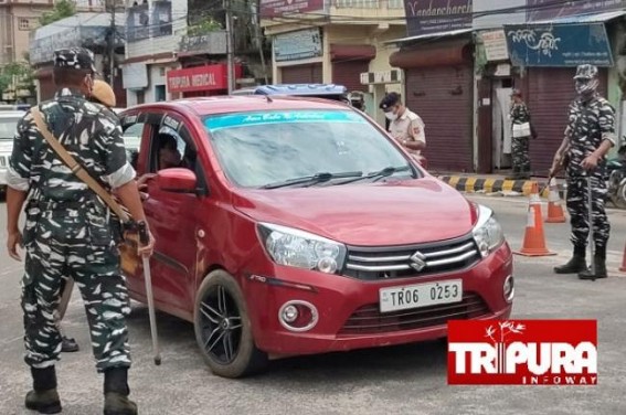 Sunday remains No More Fun-day for Capital City Agartala : Coronavirus, Curfew, Weekend Curfew Continue Nonstop Sunday remains No More Fun-day for Capital City Agartala : Coronavirus, Curfew, Weekend Curfew Continue Nonstop